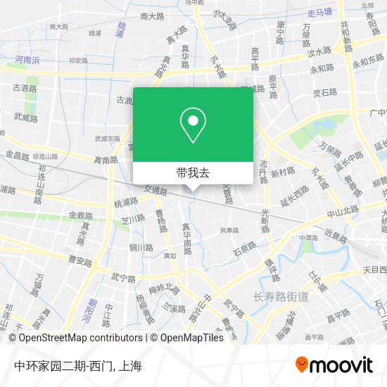 中环家园二期-西门地图