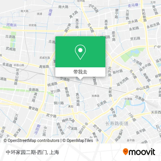 中环家园二期-西门地图