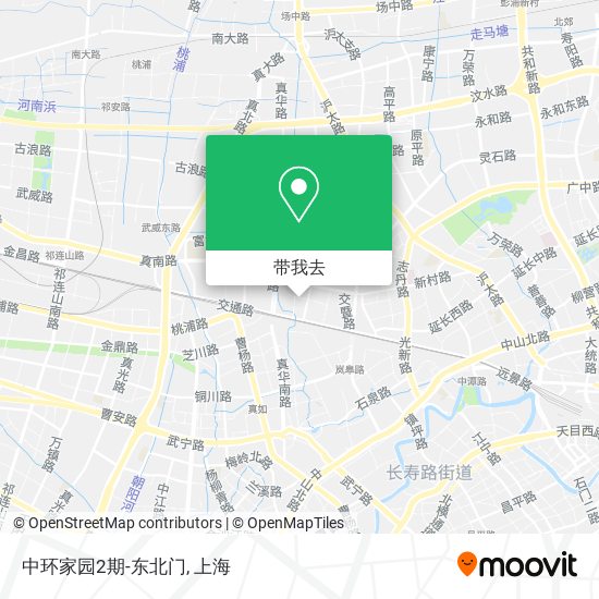 中环家园2期-东北门地图