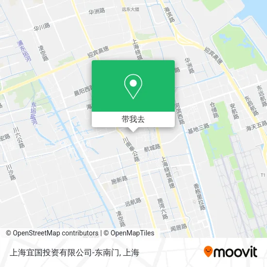 上海宜国投资有限公司-东南门地图
