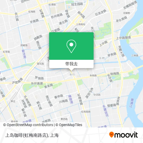 上岛咖啡(虹梅南路店)地图