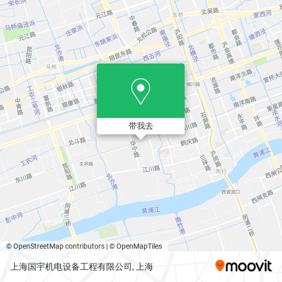 上海国宇机电设备工程有限公司地图