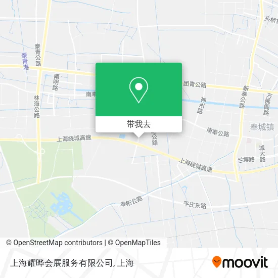 上海耀晔会展服务有限公司地图