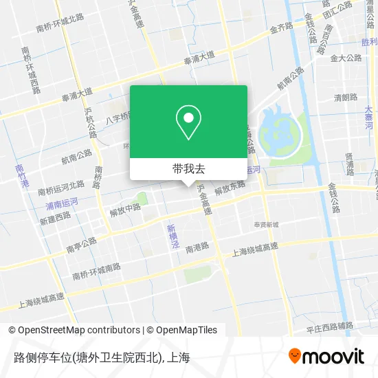 路侧停车位(塘外卫生院西北)地图