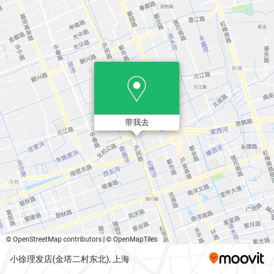 小徐理发店(金塔二村东北)地图