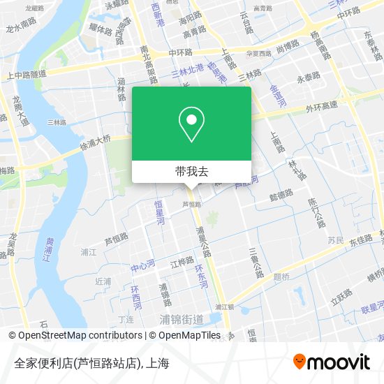 全家便利店(芦恒路站店)地图