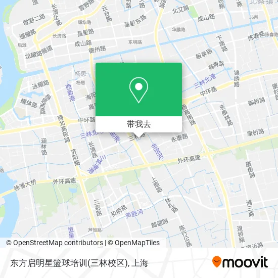 东方启明星篮球培训(三林校区)地图