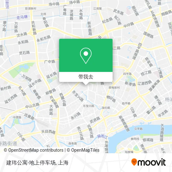 建玮公寓-地上停车场地图