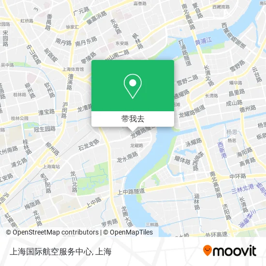上海国际航空服务中心地图