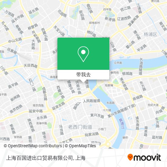 上海百国进出口贸易有限公司地图