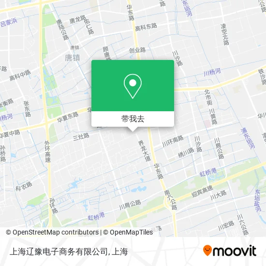 上海辽豫电子商务有限公司地图