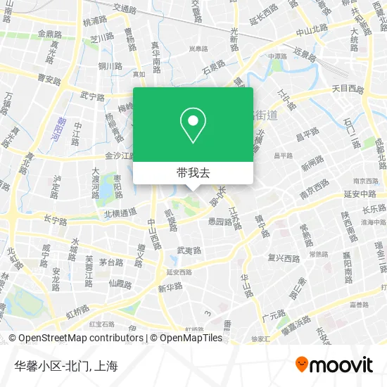 华馨小区-北门地图