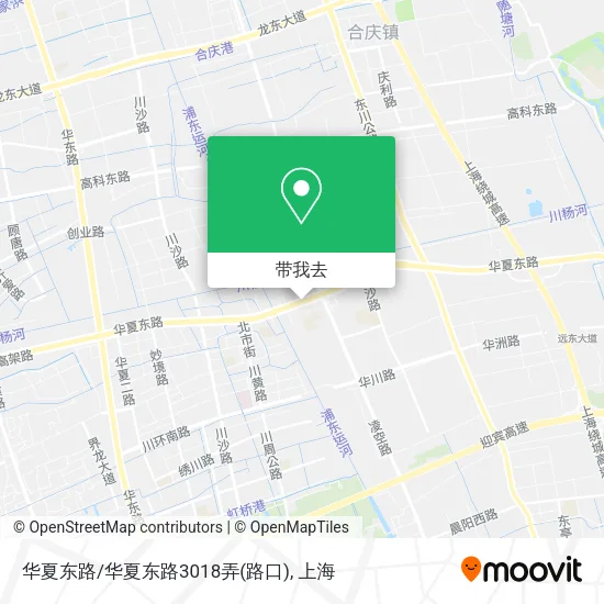 华夏东路/华夏东路3018弄(路口)地图