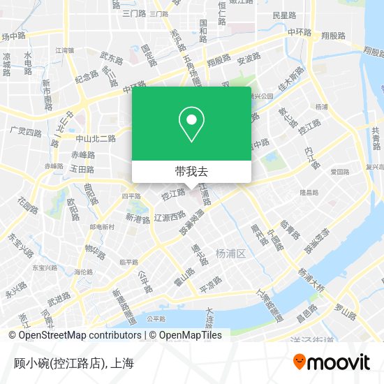 顾小碗(控江路店)地图