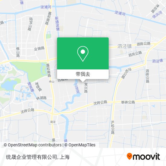 统晟企业管理有限公司地图