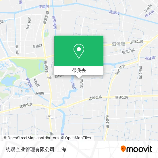 统晟企业管理有限公司地图