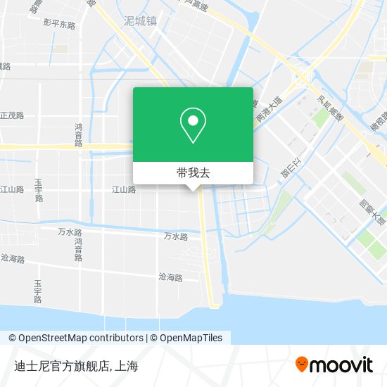 迪士尼官方旗舰店地图