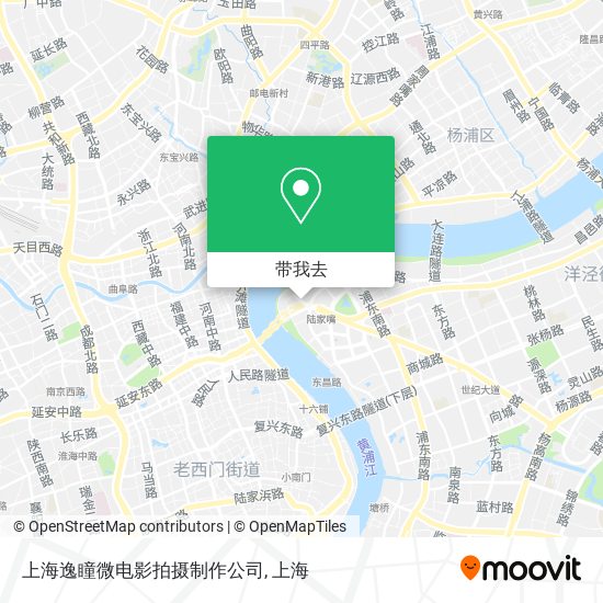上海逸瞳微电影拍摄制作公司地图