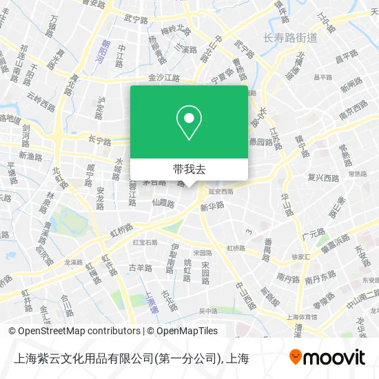 上海紫云文化用品有限公司(第一分公司)地图