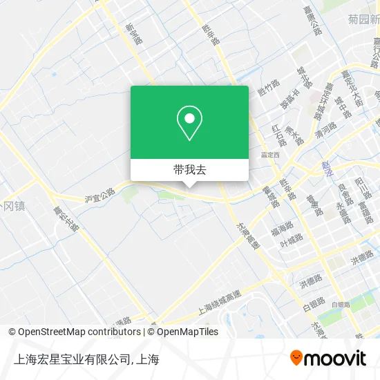 上海宏星宝业有限公司地图