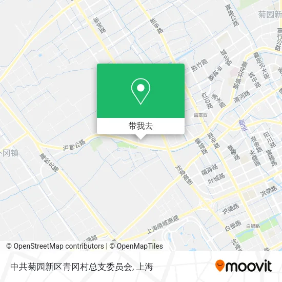 中共菊园新区青冈村总支委员会地图