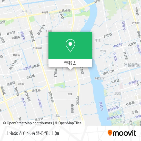 上海鑫垚广告有限公司地图