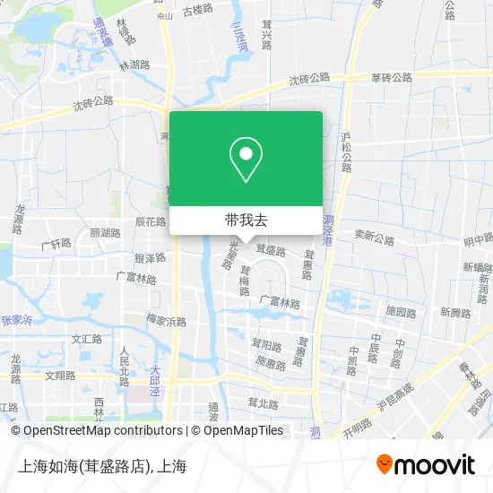 上海如海(茸盛路店)地图