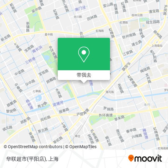 华联超市(平阳店)地图