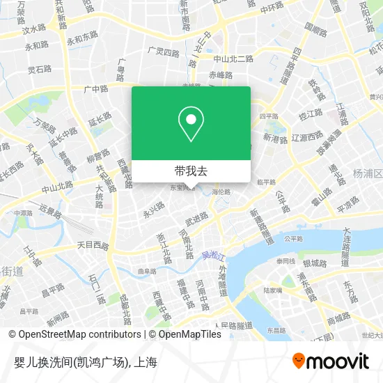 婴儿换洗间(凯鸿广场)地图