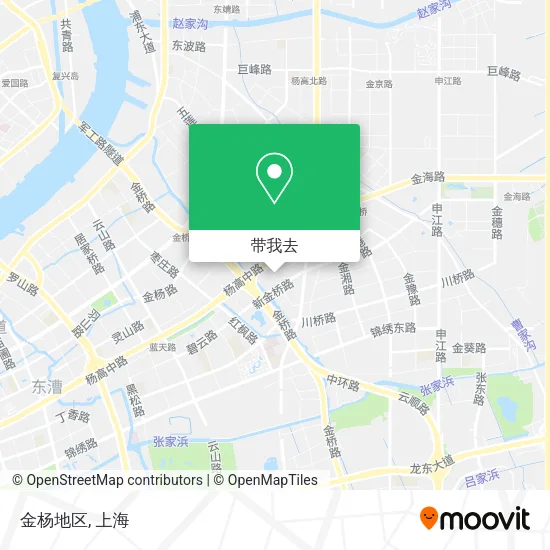 金杨地区地图