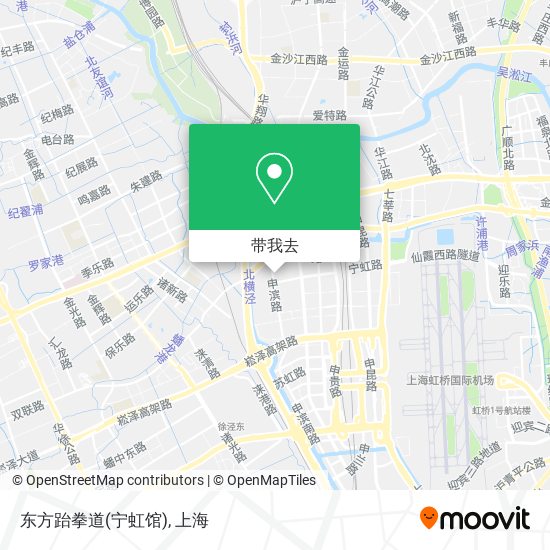 东方跆拳道(宁虹馆)地图