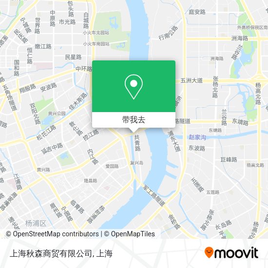 上海秋森商贸有限公司地图