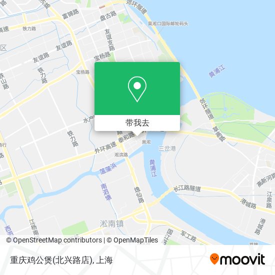 重庆鸡公煲(北兴路店)地图
