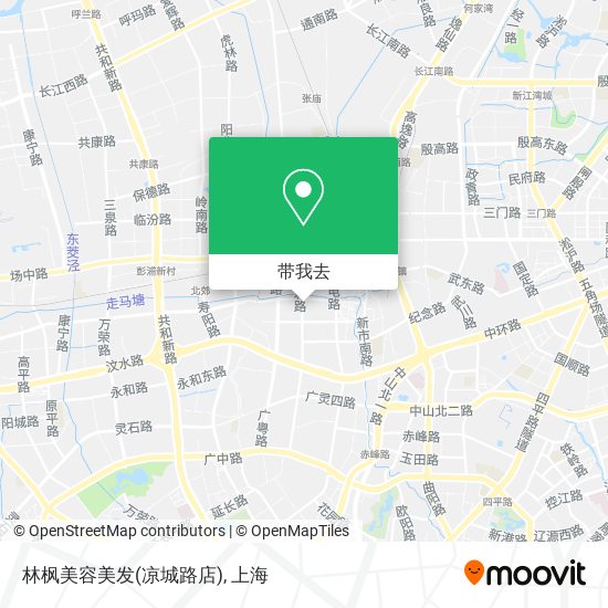 林枫美容美发(凉城路店)地图