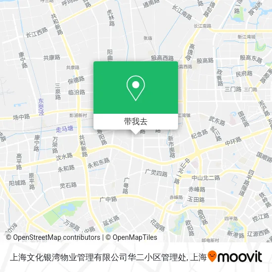上海文化银湾物业管理有限公司华二小区管理处地图
