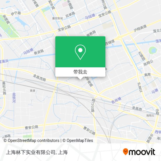 上海林下实业有限公司地图