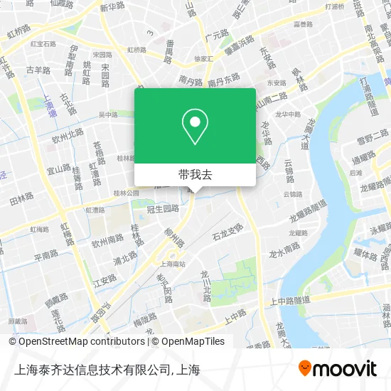 上海泰齐达信息技术有限公司地图
