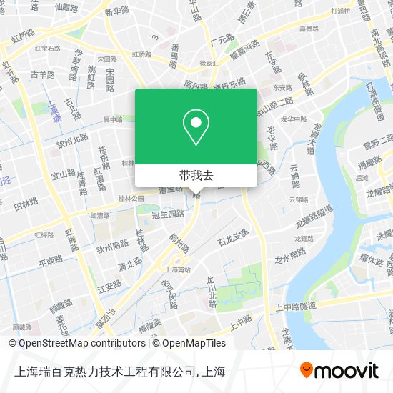 上海瑞百克热力技术工程有限公司地图