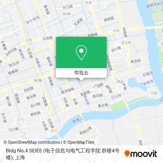 Bldg No.4 SEIEE (电子信息与电气工程学院 群楼4号楼)地图