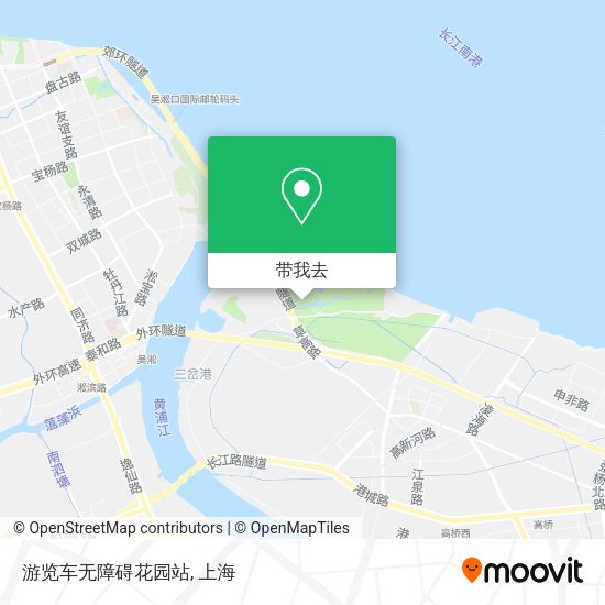 游览车无障碍花园站地图