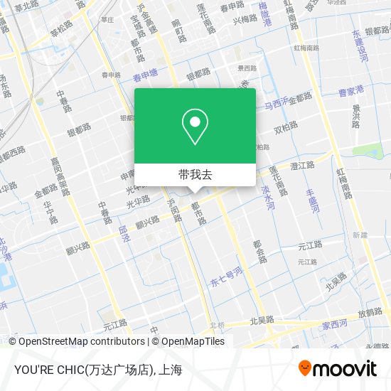 YOU'RE CHIC(万达广场店)地图