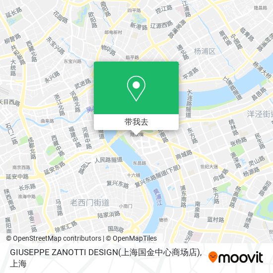 GIUSEPPE ZANOTTI DESIGN(上海国金中心商场店)地图