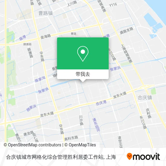 合庆镇城市网格化综合管理胜利居委工作站地图