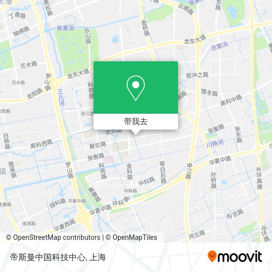 帝斯曼中国科技中心地图