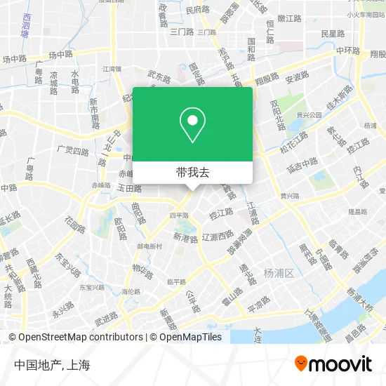 中国地产地图