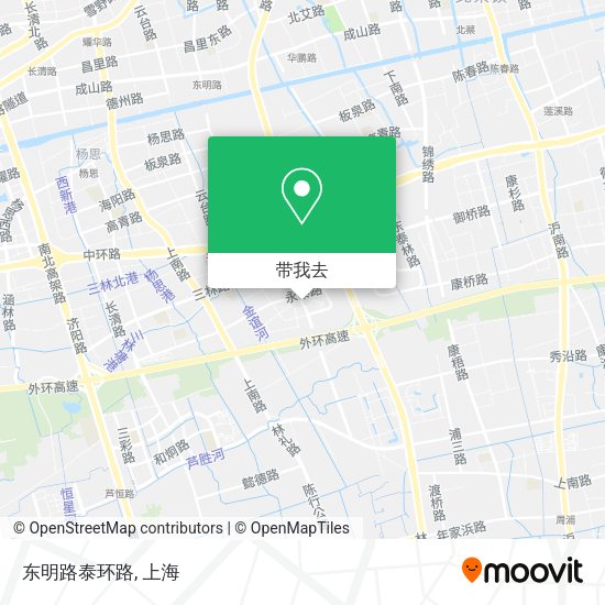 东明路泰环路地图