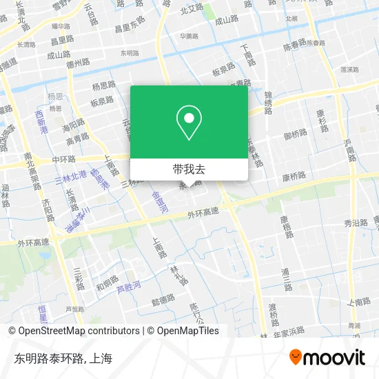 东明路泰环路地图