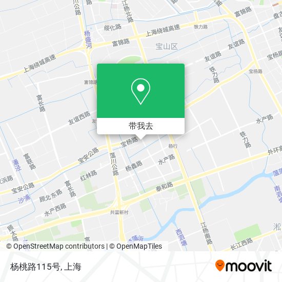 杨桃路115号地图
