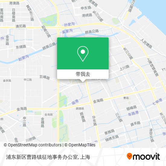 浦东新区曹路镇征地事务办公室地图