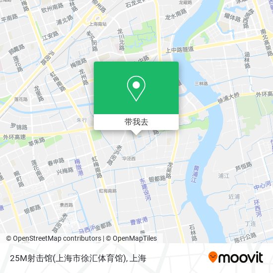 25M射击馆(上海市徐汇体育馆)地图